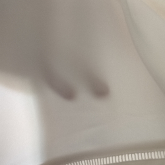 NWT Ralph Lauren Longsleeve Tie Neck Cream Blouse 18W - Picture 7 of 12